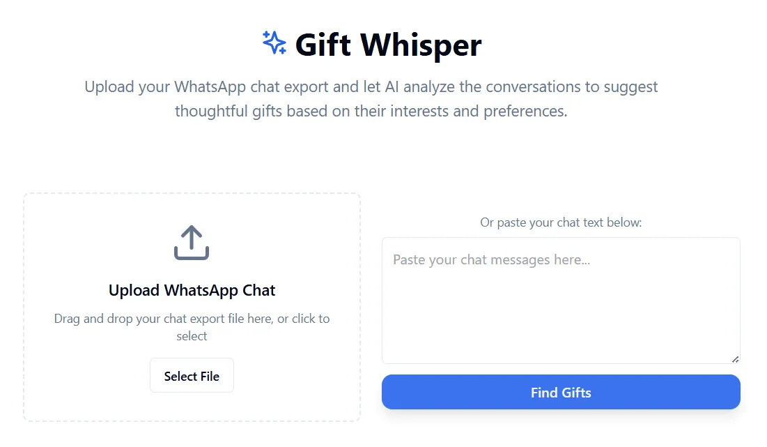 AI Gift Whisper